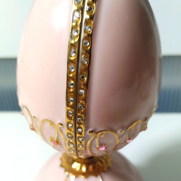 ARDLEIGH ELLIOTT Fabergé Egg MUSICAL BOX. MY DAUGHTER MY JOY - Picture 5 of 6